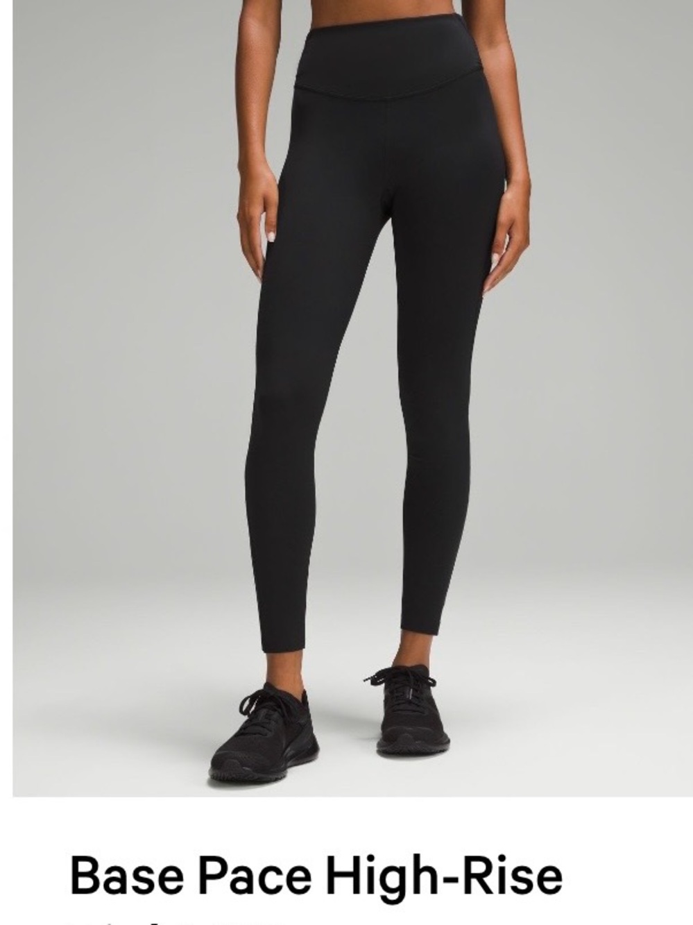 lululemon athletica High-Rise Black Leggings
